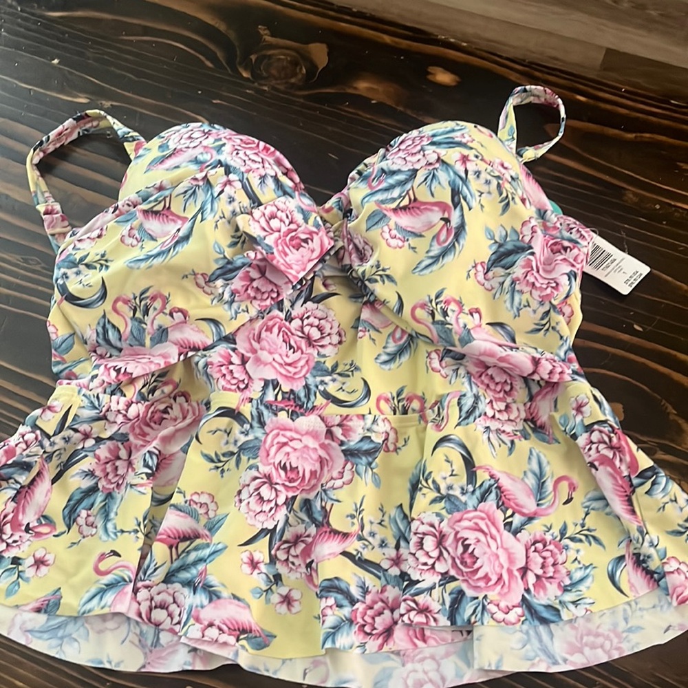 Torrid peplum swim